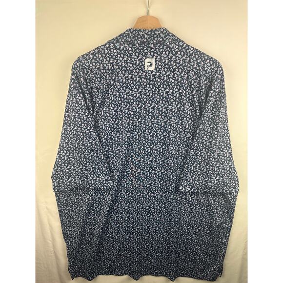 FootJoy Men's Size 2XL Polo Golf Shirt Casual Collared Short Sleeve All Over - Picture 6 of 9